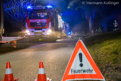 Branddienstübung in Polsing