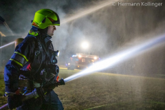 Branddienstübung in Polsing