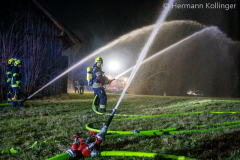 Branddienstübung in Polsing