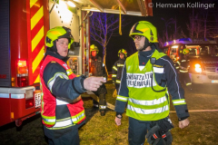 Branddienstübung in Polsing