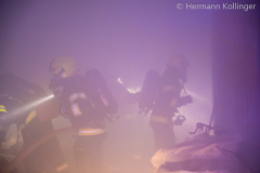 Branddienstübung in Polsing