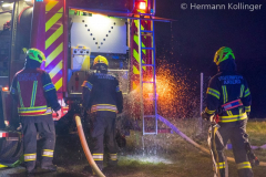 Branddienstübung in Polsing