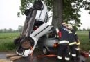 10.05.2010: Unfallübung – Pkw steht Kopf
