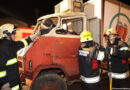 03.03.2010: Schulung: Drei Feuerwehren gemeinsam am Bergegerät