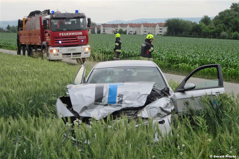 Unfall in Hartheim / Prückl