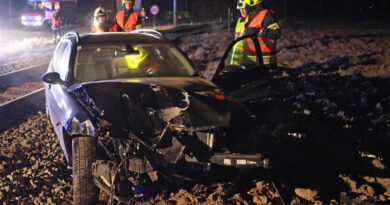 Unfall B 129 (Foto: Kolli)