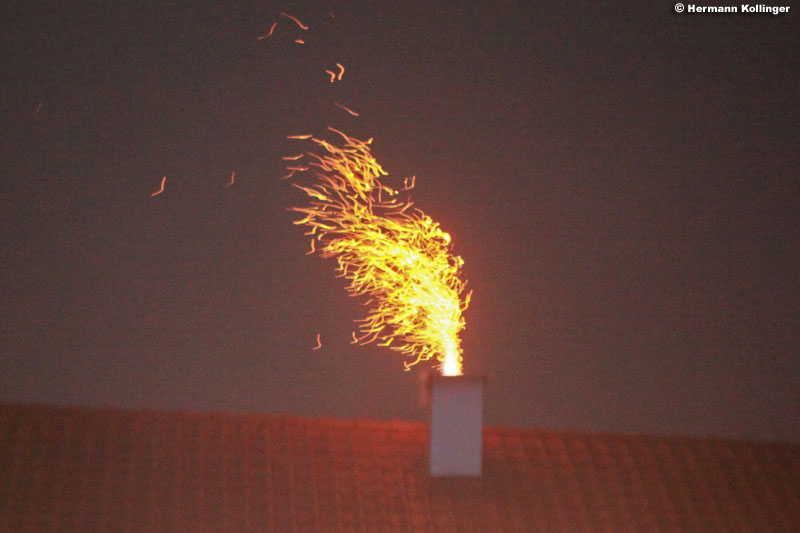29.12.2012: Kaminbrand in Gstocket