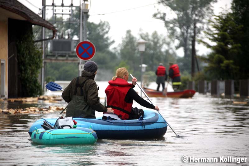 Hochwasser in Alkoven (Foto: Kolli)