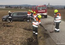 Unfall in Hartheim