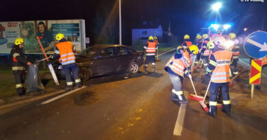 Unfall / Foto: FF Polsing