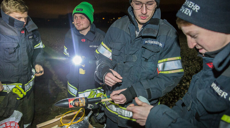 Pyrotechnik / Foto: Kollinger