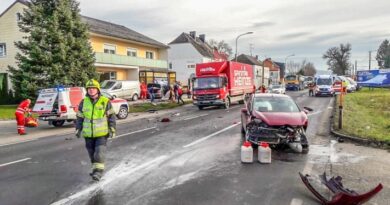 Unfall / Foto: FF Alkoven