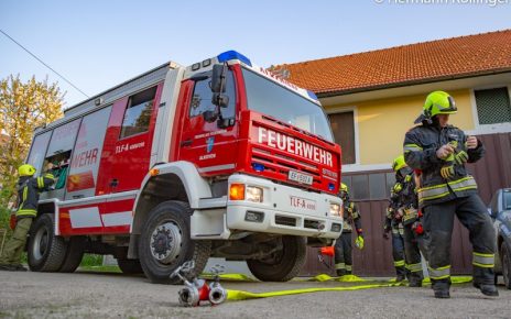 Branddienstübung / Foto: Kollinger