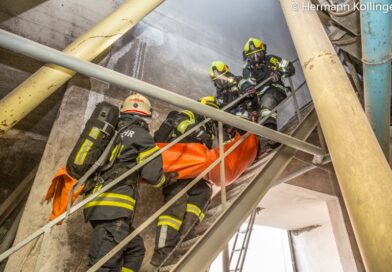 Brandeinsatzübung / Kollinger