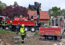 14.05.2020: Lkw-Bergung mit Kran in Scharten
