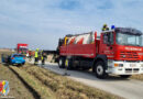 18.03.2022: Autobergung mit Kran in Staudach