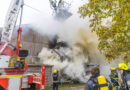28.09.2022: Aufwendiger Einsatz bei brennender Getreidetrockenanlage auf Bauernhof in Großhart