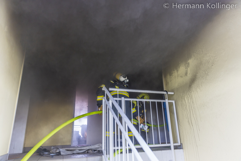 17.09.2022: Kühlschrank löst Feuer in Wohnanlage in Straßham aus