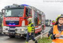 28.10.2022: Bergearbeiten nach Pkw-Zusammenstoß auf der B 129 / Wehrgasse