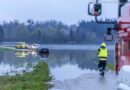 17.04.2023: Pkw-Bergung von überfluteter Straße in Gstocket