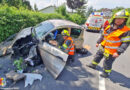 06.06.2023: Microcar in Straßham verunfallt → ein Verletzter und 2-facher Radverlust