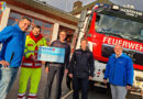 1.500,- Euro-Spende der FPÖ Alkoven für Feuerwehren und Samariterbund (November 2023)