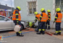 09.06.2024: Ölaustritt aus Pkw am Gemeindeplatz in Alkoven