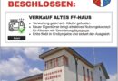 20.03.2025: Und weg ist es → das „alte“ Feuerwehrhaus wurde verkauft