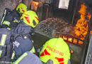 15.04.2025: Atemschutzträger der Feuerwehr Polsing im Brandcontainer des Bezirkes Linz-Land zu Gast