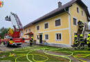 22.05.2025: Alkovener Feuerwehren beüben Brand in einem Wohngebäude in Polsing