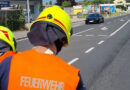 19.06.2025: Ölspur von der Eni-Tankstelle bis ins Ortsgebiet von Alkoven