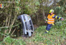13.10.2025: Kran-Assistenz-Einsatz nach Pkw-Unfall in St. Marienkirchen an der Polsenz