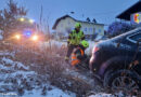 12.01.2026: Pkw-Bergungen durch Schnee & Eis in Alkoven und Winkeln
