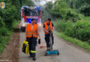 07.06.2026: Größere Ölspur im Bereich von Gstocket und Verkehrswegsicherung für Bezirksmusikfest