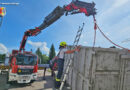 07.08.2026: Kraneinsatz bei verfahrenem Container im Altstoffsammelzentrum
