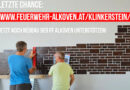 10.08.2026: Feuerwehrhausneubau Alkoven im Finale → jetzt noch Klinkerstein sichern