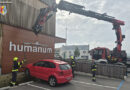 26.08.2026: Pkw-Bergung aus Sickermulde in Alkoven